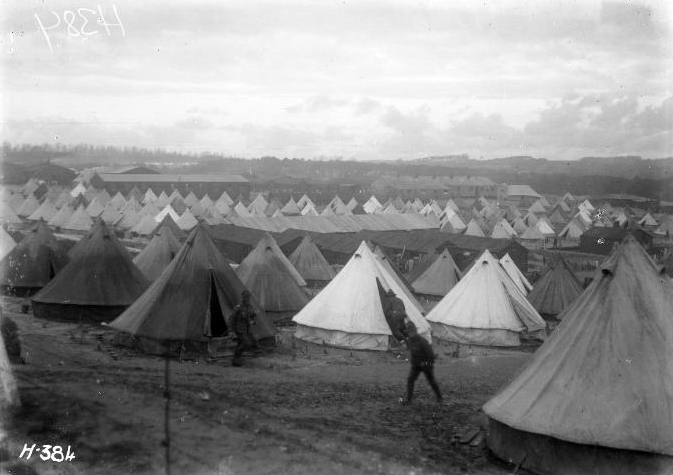 Tents at Etaples Camp