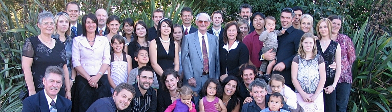 The family of Denis and Monica Cross